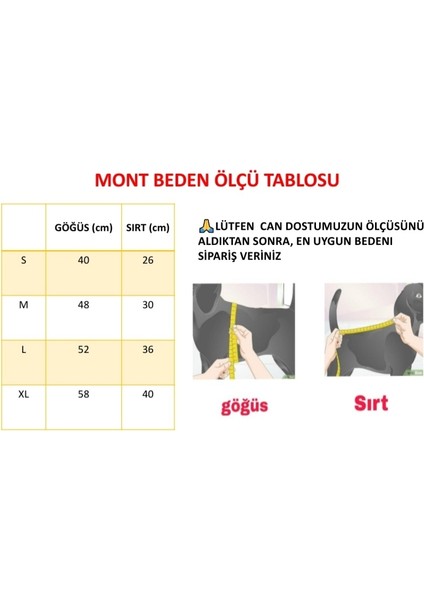 Köpek Montu – Peluş Astar, Su Geçirmez Kumaş fiyatları