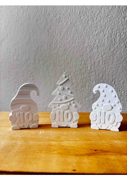 Yılbaşı Temalı Masaüstü Minik Dekoratif Biblo modelleri