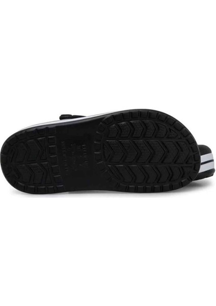 E195.M.0025-26 Anatomik Erkek Sabo Terlik siyah Beyaz Siyah 46-47 modelleri