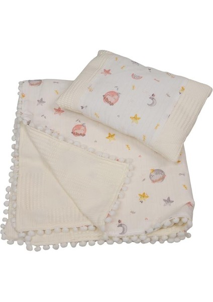 %100 Pamuk Dream Desenli Pikeli Çift Taraflı 3’lü Alt Açma Seti LTZ.DRM.005