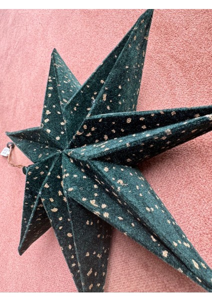 Yılbaşı Yeşil Kadife Yıldız fiyatları