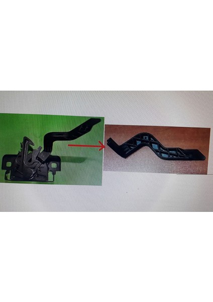 Mtxdpn Motor Kaput Kilit Uç Plastiği Clio Cymbol Ii-Sandero