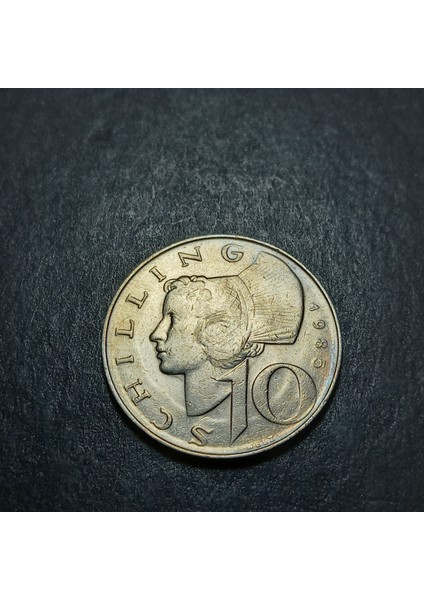 3996368F3D9E42AE24 1985 Avusturya 10SHILLING Ca/çil Eski Yabancı Madeni Para fiyatları