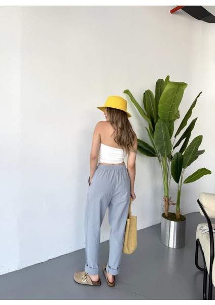 Jemmy Kadın Keten Pantolon W305-33 fırsatları