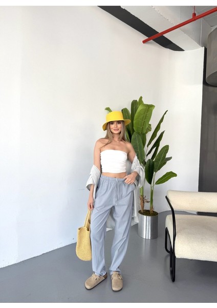 Jemmy Kadın Keten Pantolon W305-33 indirimleri