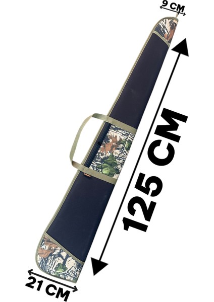 kahverengi eva tüfek kılıfı - yırtılmaz ve su geçirmez ()