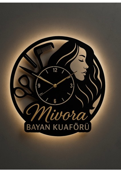 Kuafor Duvar Saati