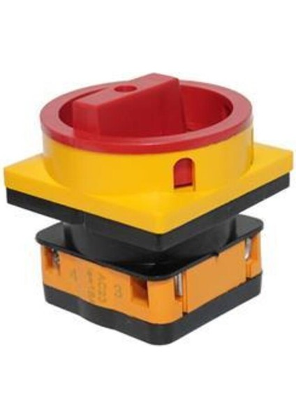 1 X 16A 1-0-2 Kutup Değiştirici Kilitli Şalter