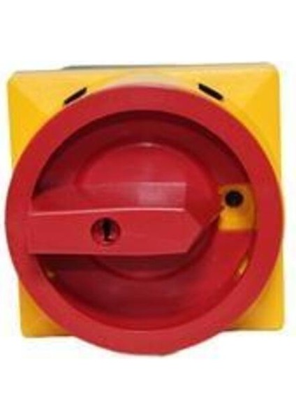 1 X 16A 1-0-2 Kutup Değiştirici Kilitli Şalter