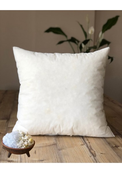 1 Adet Kırlent Iç Yastık - 8 Farklı Ebat - Dolgusu 50% Boncuk Silikon/50% Kırpıntılı Sünger