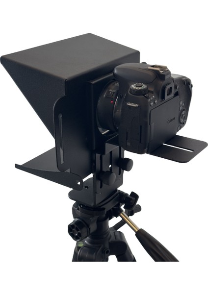 Pratic Teleprompter Hafif Tasarım ile YouTuber'lar İçin Uygun 20x20 cm Ekran