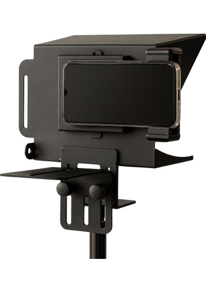 Pratic Teleprompter Hafif Tasarım ile YouTuber'lar İçin Uygun 20x20 cm Ekran