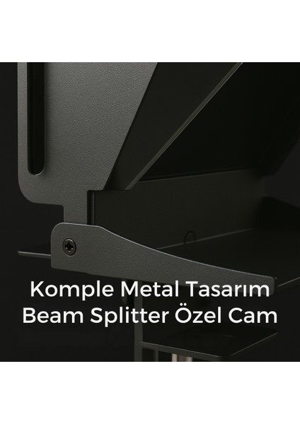 Pratic Teleprompter Hafif Tasarım ile YouTuber'lar İçin Uygun 20x20 cm Ekran