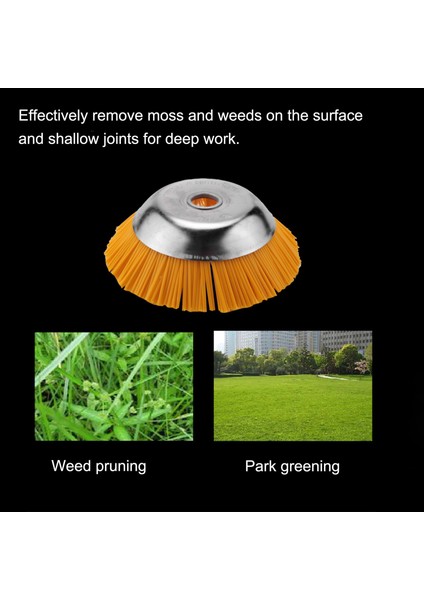 Naylon Fırça Evrensel Döşeme Fırça Baş Kesici Dayanıklı Bahçe Aletleri Dış Çap 200MM Iç Delik 25 4mm (Yurt Dışından) indirimleri