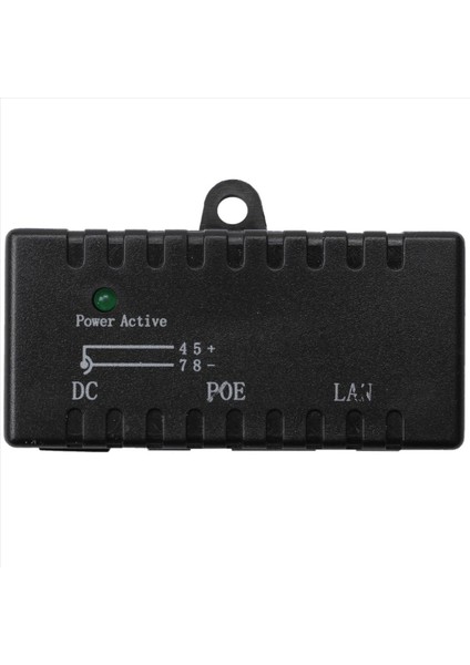 2x Poe Splitter Poe Enjektör RJ45 Dc 5 5mm x 2 1mm Giriş Pasif Poe Enjektör Ayrıştırıcı Adaptör Bağlayıcısı (Siyah) (Yurt Dışından) fiyatları