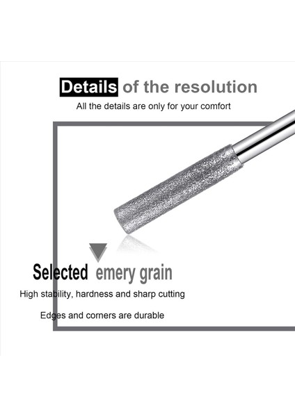 60 Adet Testere Bileme Taşları Taşlama Taş Dosyası Parlatma Taşlama Aleti Öğütme Bitleri 5/32 Inç/ 4 mm (Yurt Dışından) modelleri