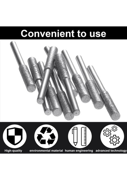 60 Adet Testere Bileme Taşları Taşlama Taş Dosyası Parlatma Taşlama Aleti Öğütme Bitleri 5/32 Inç/ 4 mm (Yurt Dışından) indirimleri