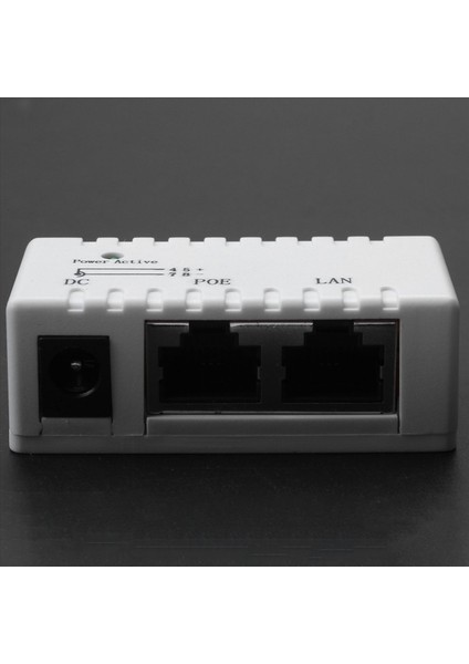 2x Poe Splitter Poe Enjektör RJ45 Dc 5 5mm x 2 1mm Giriş Pasif Poe Enjektör Splitter Adaptör Bağlayıcısı (Beyaz) (Yurt Dışından) indirimleri