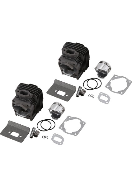 2 Set 44MM 52CC Silindir Assy 1E44F-5 44F-5 44-5 BG520 CG520 Montaj Piston Kiti Halka Pim Klipsi Yeniden Yapım Döşeme Parçaları (Yurt Dışından)