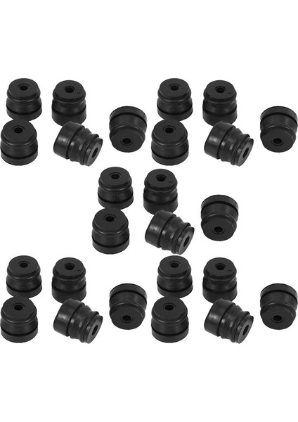 25PCS Alet Parçaları Testere Yedek Parçaları Av Arabelleği Şok Montajı Daper Chainsaule Buffer Çince Testere 4500/5200/5800 (Yurt Dışından)