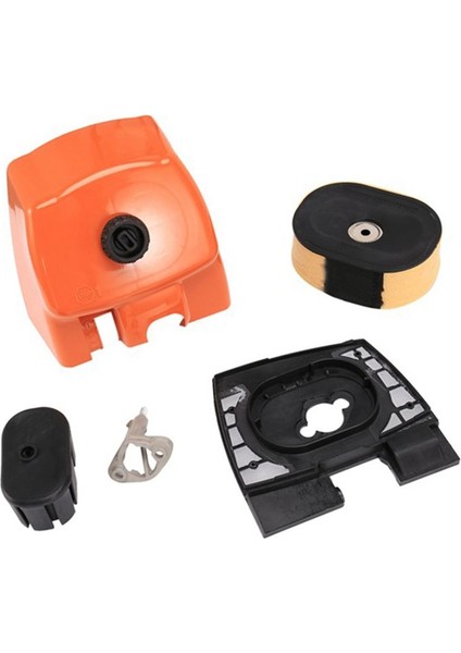 Testere Aksesuarları Hava Filtre Kapağı Hava Filtresi Kapak Hava Filtre Taban Stihl MS660 066 Için Uygun (Yurt Dışından)