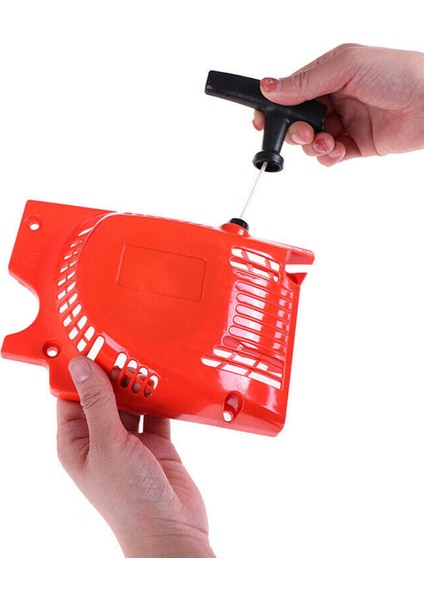 Geri Tepme Motoru Testere 4500 5200 5800 45 52CC 58CC Raptor Çim Biçme Makinesi Marş Değiştirme (Yurt Dışından) indirimleri