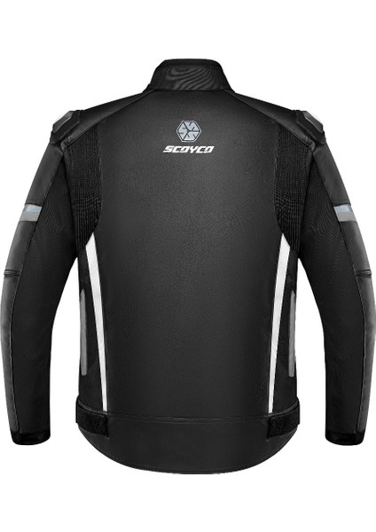 JK153 Siyah Deri 4 Mevsim Motosiklet Montu fırsatları