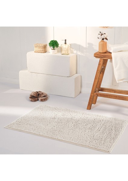 Soft Makarna Banyo Paspas Bej 60X100 cm