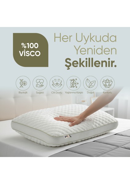 Kırışıklık Önleyici Visko Yastık - Ortopedik Tombul Güzellik Yastığı - [yaşlanma Karşıtı] modelleri