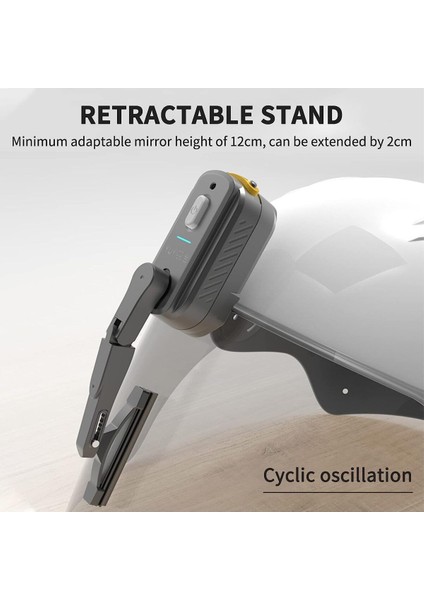 Motosiklet Kask Vizör Silici Üniversal Su Geçirmez Kask Ön Cam Silecek Şarj Edilebilr 800 Mah fırsatları