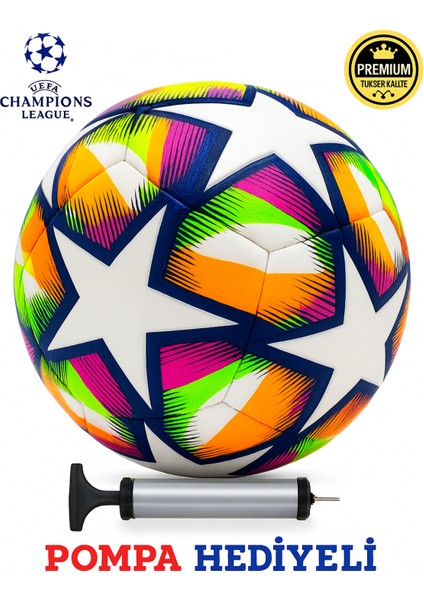 Futbol Topu Pro Şampiyonlar Ligi Pompa Futbol