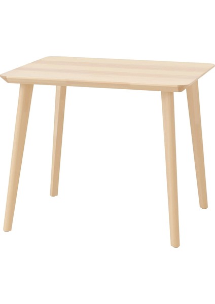 Lısabo Mutfak Masası Dişbudak Kaplama 88 x 78 cm 2 Kişilik