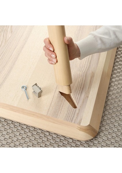 Lısabo Mutfak Masası Dişbudak Kaplama 88 x 78 cm 2 Kişilik