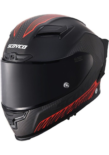 Motosiklet Kask Full Face Ce Yüksek Güvenlikli Motor Kaskı Freedom Edition