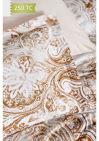 250 Tc Bambu Karışımlı Pamuk Saten Nevresim Takımı – Family Size - Sante modelleri