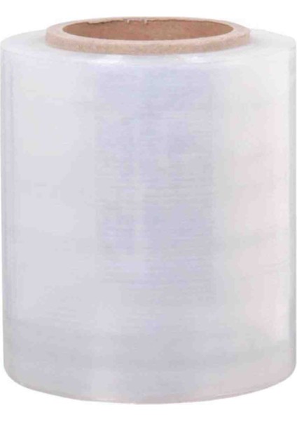 Kaliteli Dilimli Palet Streç 10 cm 17 Mikron 4 Adet Eşya Sarma Aşı Bandı