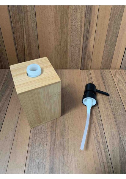 Kamptek Ahşap Atölyesinden Bambu Sıvı Sabunluk 2'li Set Banyo Mutfak indirimleri