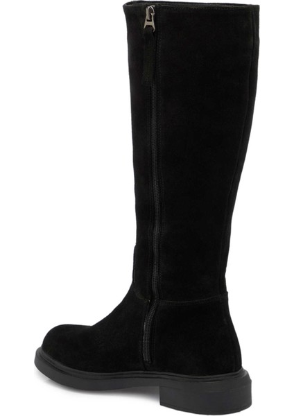 Siyah Hakiki Süet Deri Kadın Casual Çizme - K24K1CM67745-A01 fiyatları