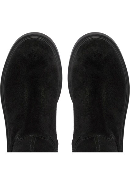 Siyah Hakiki Süet Deri Kadın Casual Çizme - K24K1CM67745-A01 indirimleri