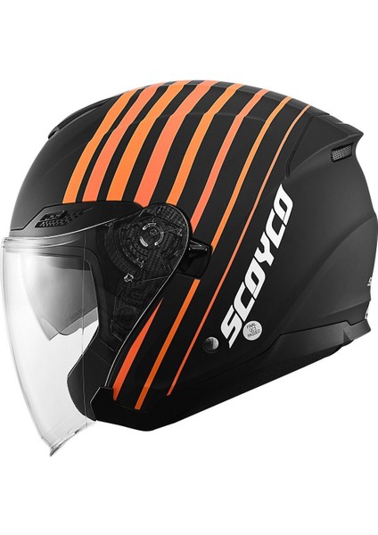 Motosiklet Yarım Açık Kask Güneş Vizörlü Motor Kask Track fiyatları