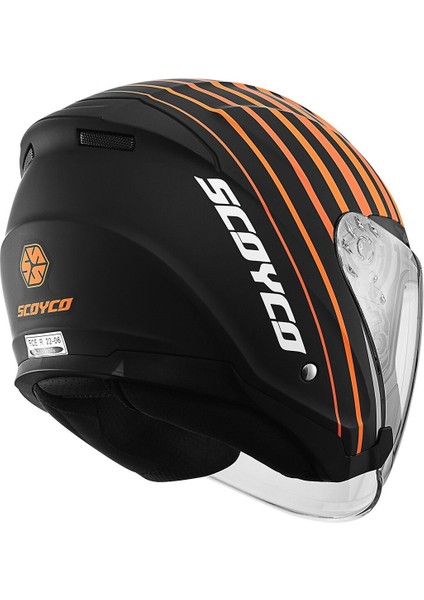 Motosiklet Yarım Açık Kask Güneş Vizörlü Motor Kask Track modelleri