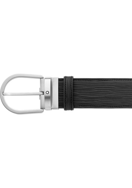 At Nalı Tokalı Baskılı Siyah 40 mm Deri Kemer 131172 fiyatları