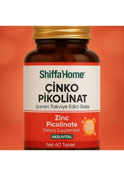 Çinko Pikolinat Kapsül (60 Kapsül)