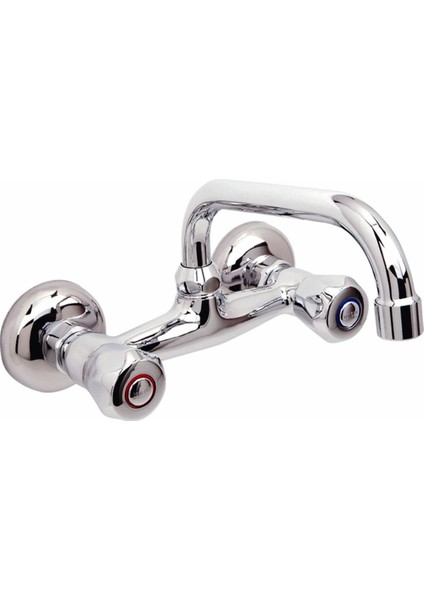 Topuz Dönerli Eviye Bataryası Krom fiyatları