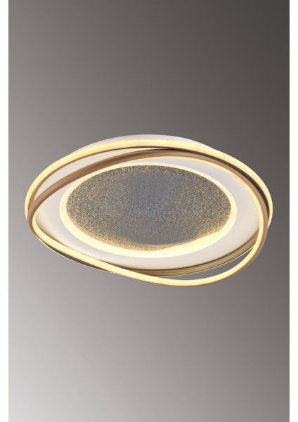 Gezegen 50 cm Plafonyer LED Avize 3 Renk Işık Modlu (Beyaz / Sarı / Gün Işığı) indirimleri