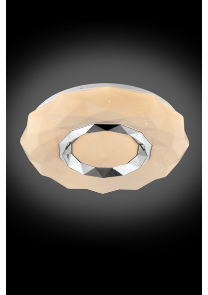 Mekik 40 cm LED Plafonyer Avize 3 Renk Işık Modlu (Beyaz / Sarı / Gün Işığı) modelleri