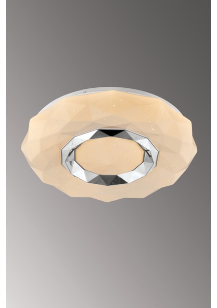 Mekik 40 cm LED Plafonyer Avize 3 Renk Işık Modlu (Beyaz / Sarı / Gün Işığı) indirimleri