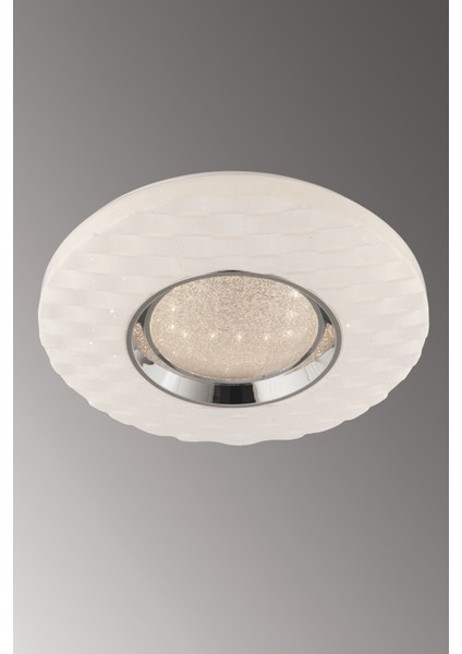 Bagel 50 cm LED Plafonyer Avize 3 Renk Işık Modlu (Beyaz / Sarı / Gün Işığı) indirimleri