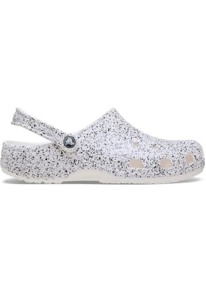 211591-CLCS Speckle 100-WHITE Unisex Terlik