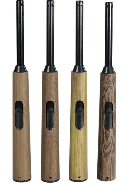 Ahşap Görünümlü Normal Alev Mum Kamp ve Mangal Çakmağı 1 Tanesi